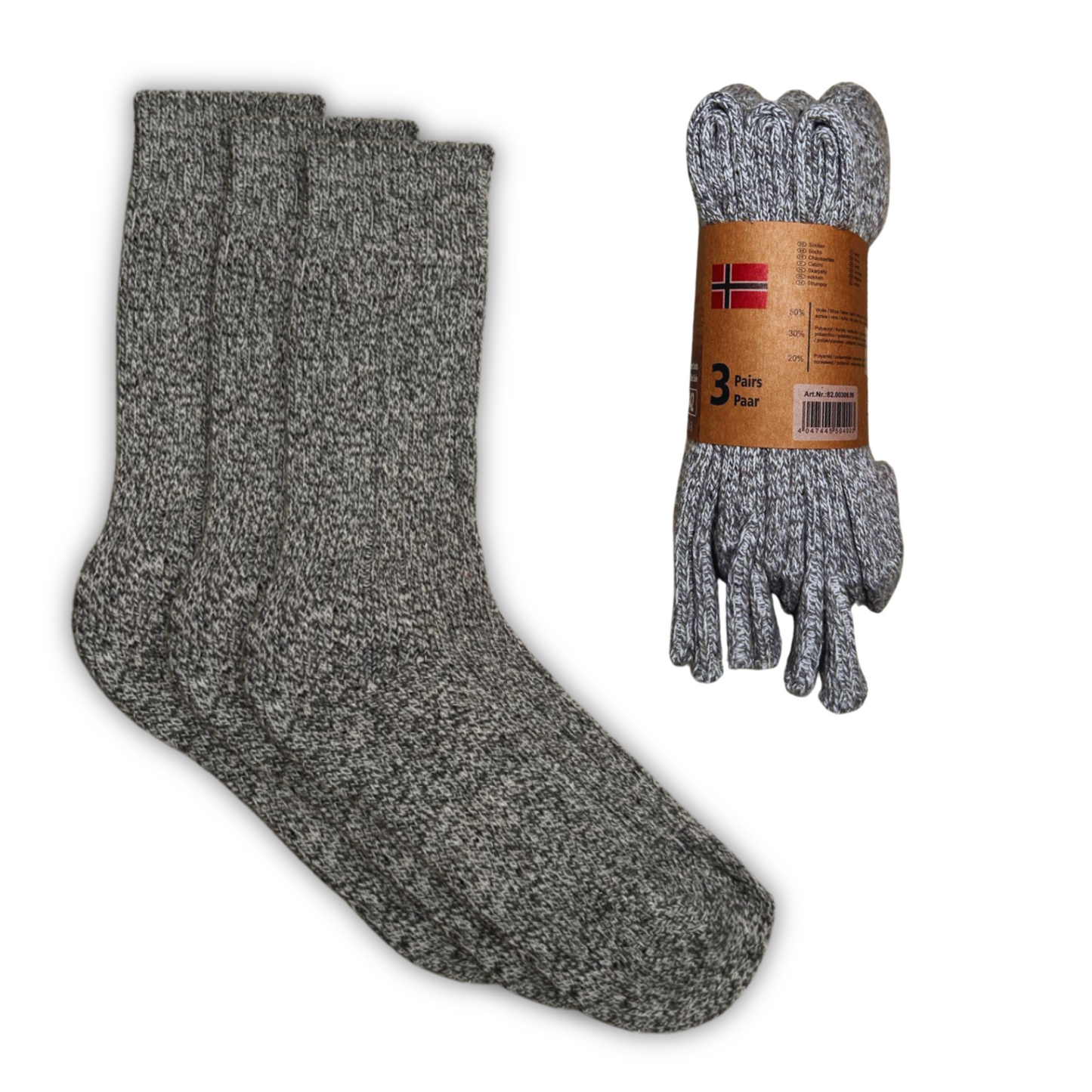 Norweger Wollsocken Herren/Damen