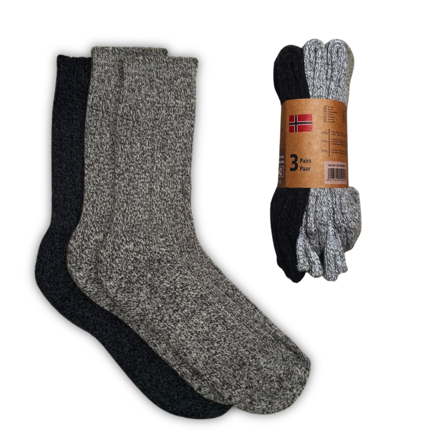 Norweger Wollsocken Herren/Damen